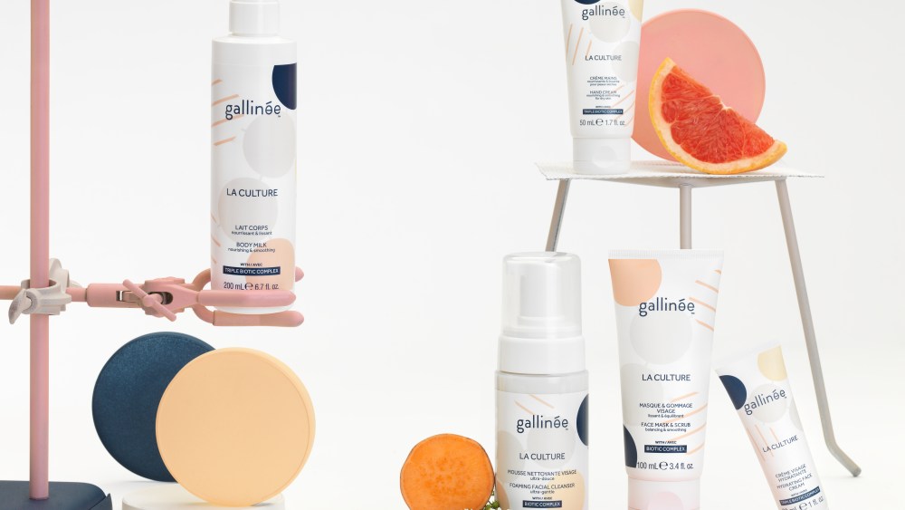 The Gallinée skin care range