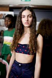 Backstage at GCDS Men's Fall 2018