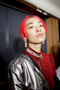 Backstage at GCDS Men's Fall 2018