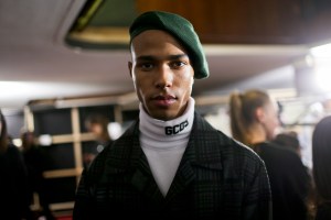 Backstage at GCDS Men's Fall 2018