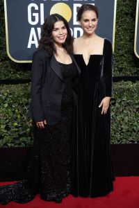 America Ferrera and Natalie Portman, Golden Globes 2018