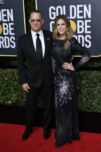 Tom Hanks and Rita Wilson, Golden Globes 2018