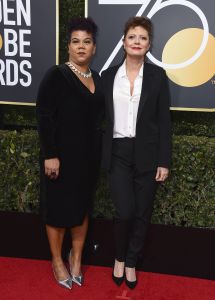 Rosa Clemente, Susan Sarandon, Golden Globes 2018