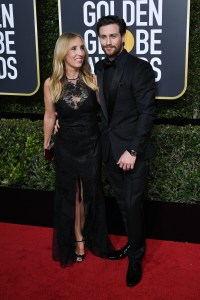 Sam Taylor-Johnson and Aaron Taylor-Johnson, Golden Globes 2018
