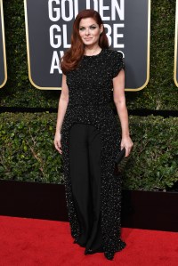 Debra Messing, Golden Globes 2018