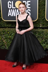Sadie Sink, Golden Globes 2018