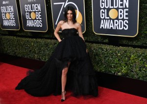 Kendall Jenner, Golden Globes 2018