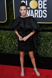 Millie Bobby Brown, Golden Globes 2018