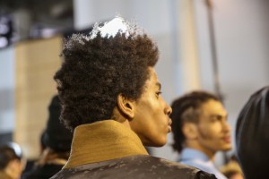 Backstage at Haider Ackermann Men's Fall 2018