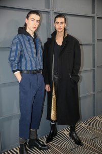 Backstage at Haider Ackermann Men's Fall 2018