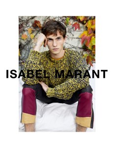 Anna Ewers and Luc Defont are featured in Isabel Marant’s spring 2018 women’s and men’s campaign. Juergen Teller photographed the campaign, with styling by Geraldine Saglio and creative direction by Atelier Franck Durand. — Jessica Iredale