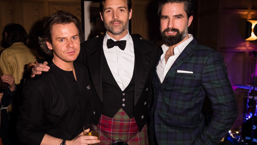 Christopher Kane, Patrick Grant and Jack Guinness