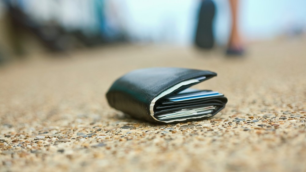Lost wallet