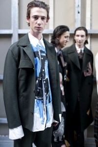 Backstage at Marni Men's Fall 2018