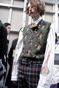 Backstage at Marni Men's Fall 2018