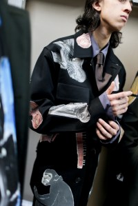Backstage at Marni Men's Fall 2018