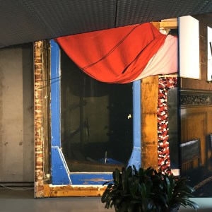 ÒI took this photo at the Het Nieuwe Instituut (Netherlands Architecture Institute) in Rotterdam. It became my focus for the season. Strength, bold contrasts and textures.Ó Ñ Lee Wood, creative director of Dirk Bikkembergs