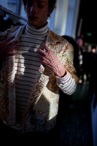 Backstage at MSGM Men's Fall 2018