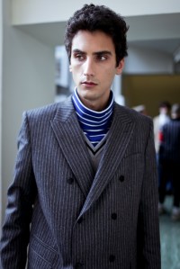 Backstage at MSGM Men's Fall 2018
