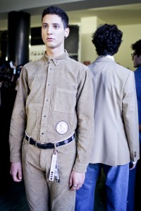 Backstage at MSGM Men's Fall 2018