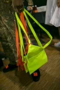 Backstage at Off-White Men's Fall 2018
