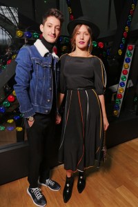 Pierre Niney and Natasha Andrews