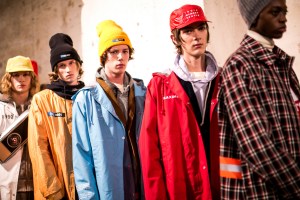 Backstage at Undercover Men's Fall 2018