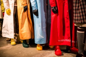 Backstage at Undercover Men's Fall 2018