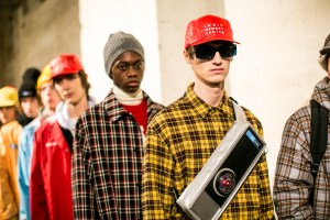Backstage at Undercover Men's Fall 2018