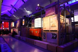 Prada setup for Men's Fall 2018