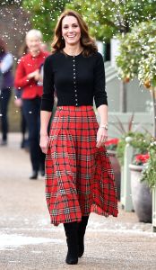 Catherine Duchess of Cambridge wearing Emilia Wickstead in Cyprus.