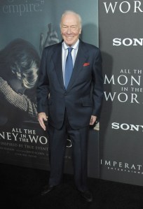Christopher Plummer
'All the Money in the World' film premiere, Los Angeles, USA - 18 Dec 2017