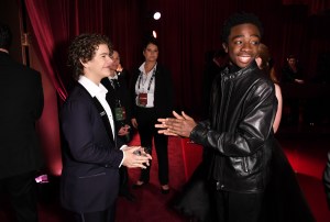 Gaten Matarazzo and Caleb McLaughlin
Netflix Golden Globes After Party, Inside, Los Angeles, USA - 07 Jan 2018