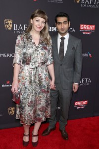 Emily V. Gordon and Kumail NanjianiBAFTA Tea Party, Los Angeles, USA - 06 Jan 2018