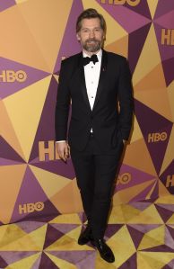 Nikolaj Coster-Waldau arrives at the HBO Golden Globes afterparty at the Beverly Hilton Hotel, in Beverly Hills, Calif
75th Annual Golden Globe Awards - HBO Afterparty, Beverly Hills, USA - 07 Jan 2018