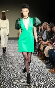 Model on the catwalk Wolk Morais Collection 6 show, Runway, Los Angeles, USA - 17 Jan 2018