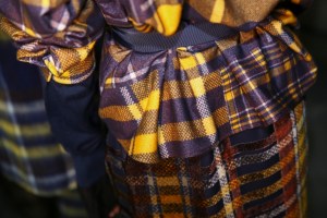Backstage at Sacai Men's Fall 2018