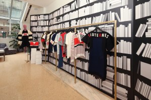 Installation by artist Jaro Varga titled “Manifesto” at the Sonia Rykiel store at The Webster in New York