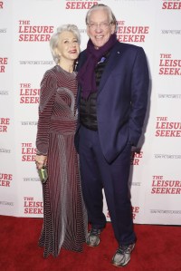Helen Mirren and Donald Sutherland'The Leisure Seeker' film screening, Arrivals, New York, USA - 11 Jan 2018