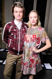 Joe Keery and Maika Monroe