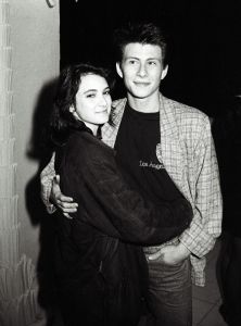 Winona Ryder and Christian Slater in 1988