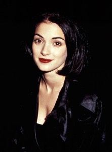 Winona Ryder at the 'Edward Scissorhands' premiere in 1990