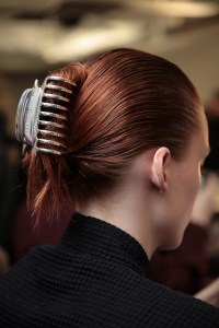 Backstage at Alexander Wang RTW Fall 2018