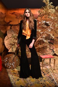 Backstage at Alice + Olivia RTW Fall 2018