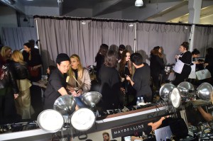Backstage at Alice + Olivia RTW Fall 2018