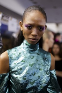 Backstage Halpern RTW Fall 2018