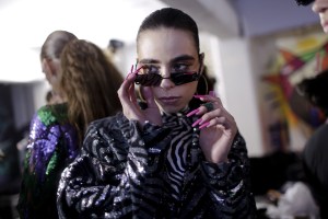 Backstage Halpern RTW Fall 2018