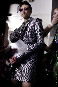 Backstage Halpern RTW Fall 2018