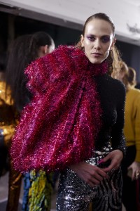 Backstage Halpern RTW Fall 2018
