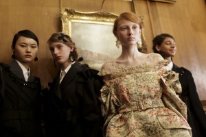 Backstage Simone Rocha RTW Fall 2018